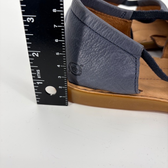 Born Cove Modern Women's Leather Sandals Blue Size US 10M - Picture 10 of 12